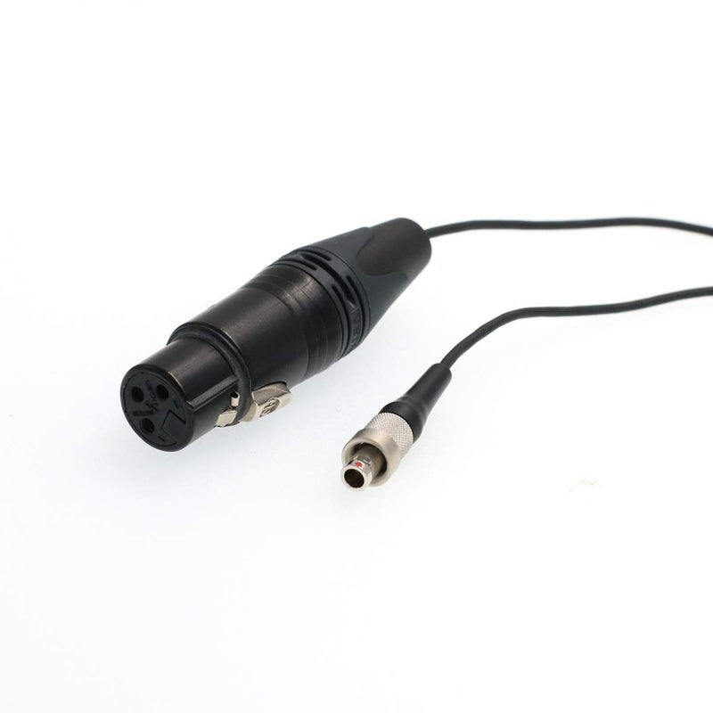 DRRI FVB 3-Pin to NEUTRIK XLR 3-Pin Female Sennheiser SK2000 Transmitter Input Cable - Image 3